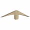 Ekena Millwork Bellingham Rough Sawn Timber Gable Bracket, Douglas Fir, 48"W x 8"H x 4"D x 4"F, 4/12 Pitch GBW048X08X0404BEL00RDF - alternate 2